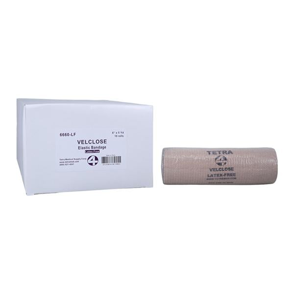 Velclose Stretch Bandage Elastic 6"x5yd 10/Box