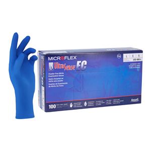 MICROFLEX UltraSense EC Nitrile Exam Gloves Large Blue Non-Sterile 100/Bx