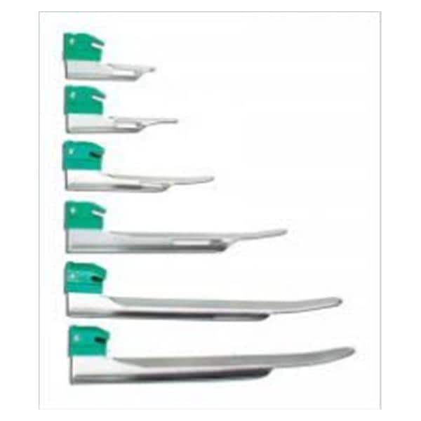 Laryngoscope Blade Miller #4 Adult Disposable