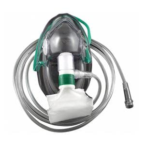 Mask Oxygen Adult Elongated Non-Rebreather Ea