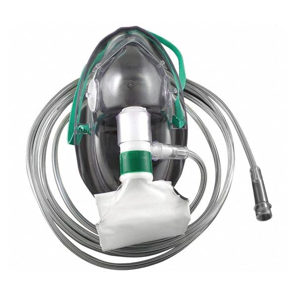 Mask Oxygen Adult Elongated Non-Rebreather Ea