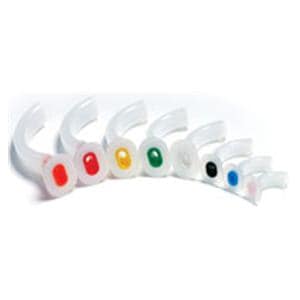 Airway Guedel Green Adult 80mm Oropharyngeal Disposable Color Cod...