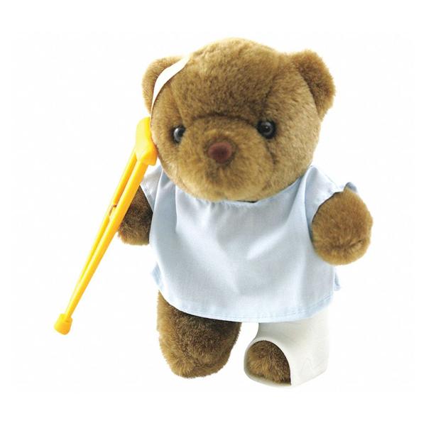 Toy Stuffed Bear Patient Care Brown Each, 25 EA/CA