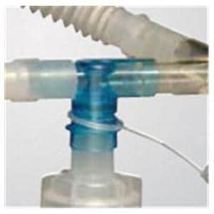 Adapter Valved Tee Airlife For Nebulizer Blue 22x22mm T-Piece Uni...