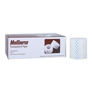 Medical Tape Plastic 2"x10yd Clear 6/Bx, 12 BX/CA