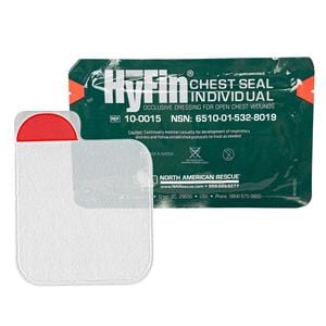 HyFin Hydrogel Occlusive Chest Seal 6x6" Transparent Not Made Wit...