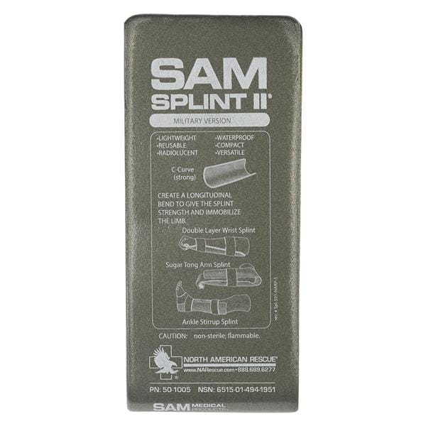 Sam Splint II Millitary Version Splint _ Malleable