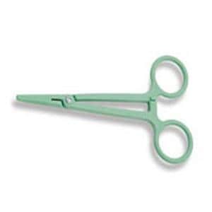 Hemostatic Forcep Straight 5" Plastic Non-Sterile 10/Package