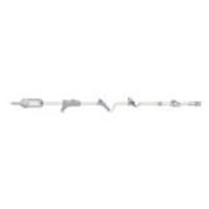 IV Administration Set Needleless 2 Y-Injection Sites 83" 15 Drops/mL 17mL 50/Ca