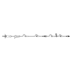 Amsafe IV Administration Set Needleless 1 Pre-Pierced Y-Injection...