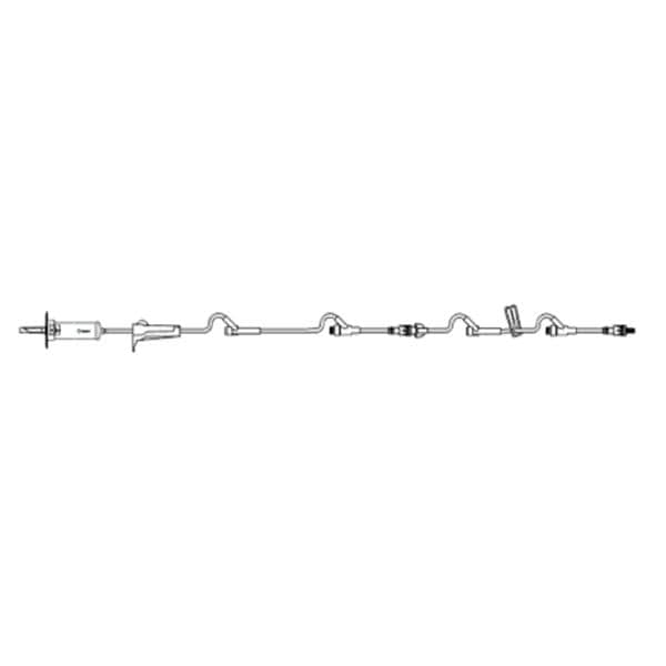 Amsafe IV Administration Set Needleless 1 Pre-Pierced Y-Injection...