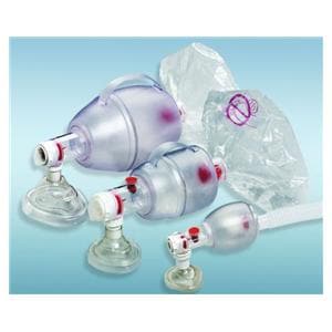 Resuscitator Bag Mask SPUR II Adult Disposable Not Made With Natu...