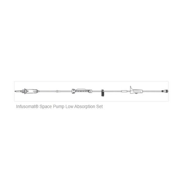 Infusomat Space Pump Pump Administration Set 60 Drops/mL Priming...