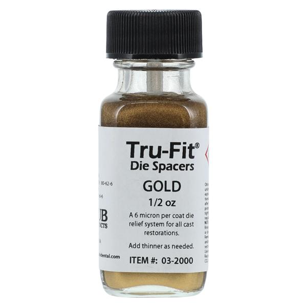 Tru-Fit Die Spacer Gold 1/2oz/Bt