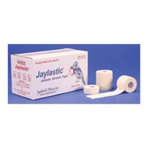 Jaylastic Athletic Tape Elastic 1"x7.5yd White Latex 48/Case