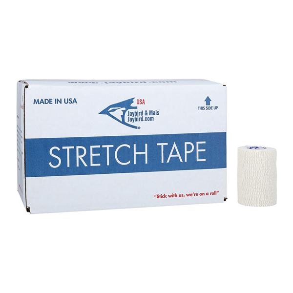 Jaylastic Athletic Tape Elastic 3"x5yd White Latex 16/Case