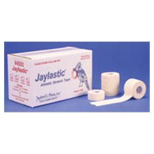 Jaylastic Athletic Tape Elastic 1.5"x7.5yd White Latex 32/Case