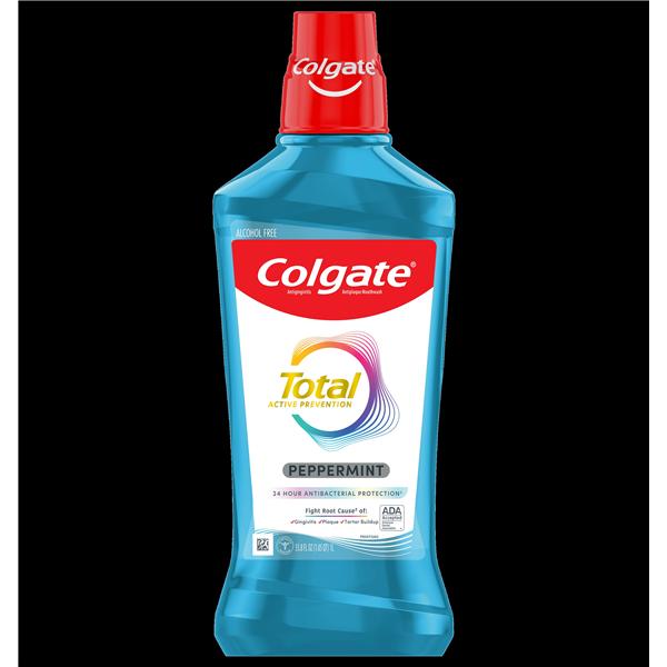 Colgate Total Peppermint Blast Mouthwash 1 Liter Refill 6/Ca