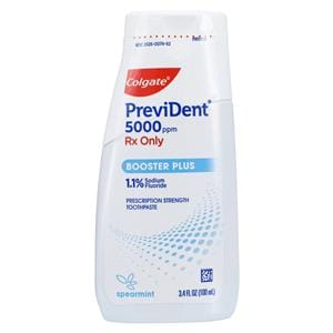 Colgate PreviDent 5000 Booster Plus Toothpaste Lq Gl 1.1% NaF Spearmint 3.4oz/Bt, 12 BT/CA
