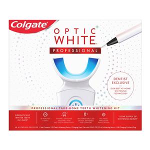 Colgate Optic White Take Home Tooth Whitening Complete Kit 6% Hyd Prx Ea, 4 EA/CA