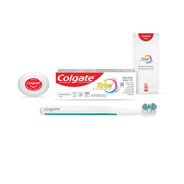 Colgate Total Active Prevention Oral Health System Kit Ea