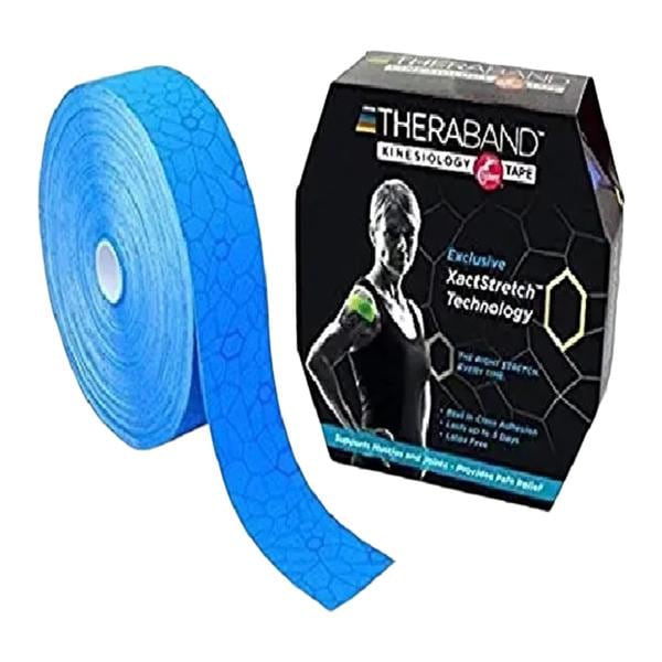 TheraBand Kinesiology Tape Cotton 2"x103.3' Blue Not Made With Na...