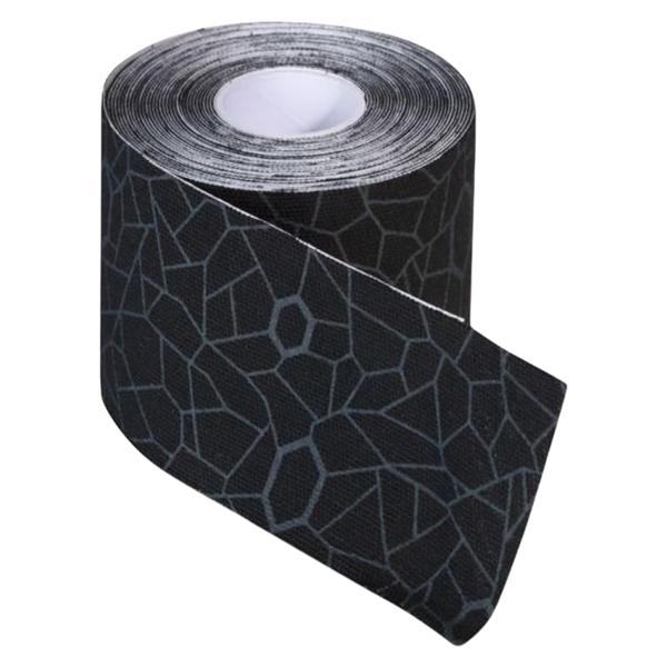 TheraBand Kinesiology Tape Elastic 2"x16.4' Black/Gray Each