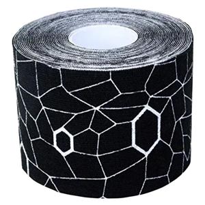 TheraBand Kinesiology Tape Cotton 2"x16.4' Black/White Not Made W...