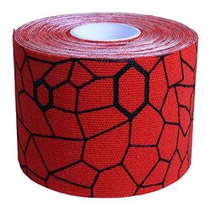 TheraBand Kinesiology Tape Cotton 2"x16.4' Red/Black Not Made Wit...