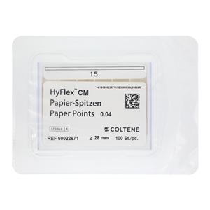 Hyflex CM Absorbent Points Size #15 0.04 100/Pk