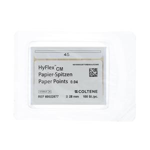 Hyflex CM Absorbent Points Size 45 0.04 100/Pk