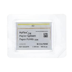 Hyflex CM Absorbent Points Size #50 0.04 100/Pk