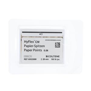 Hyflex CM Absorbent Points Size #40 0.06 100/Pk