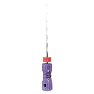 MicroMega K-File 21 mm Size #10 Stainless Steel 0.02 6/Pk