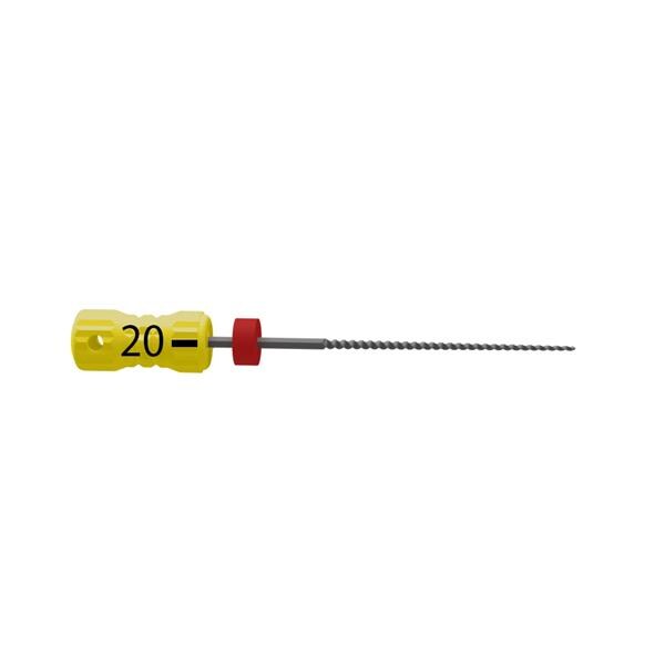 MicroMega K-File Size #20 31 mm Stainless Steel Sterile 6/Package