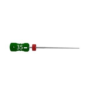 MicroMega K-File 31 mm Size #35 Stainless Steel 0.02 6/Pk