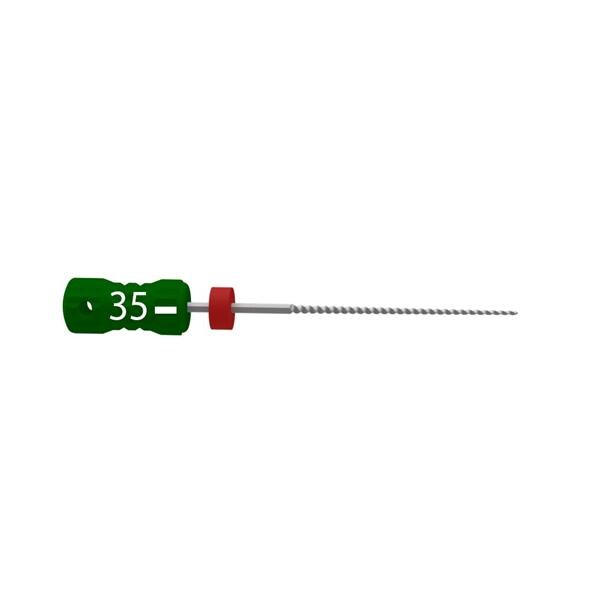 MicroMega K-File 31 mm Size #35 Stainless Steel 0.02 6/Pk