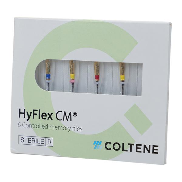 Hyflex CM Rotary File 25 mm Size 15-35 Nickel Titanium Assorted 0.04 - 0.08 6/Pk