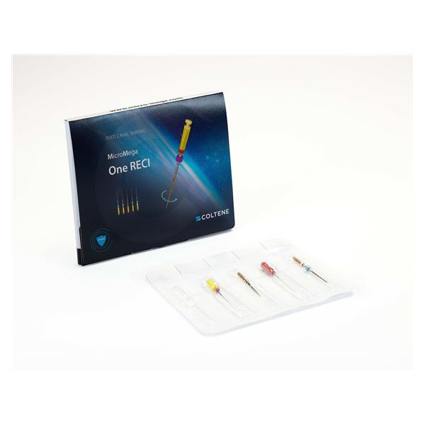 MicroMega One RECI Shaping Endo File 25 mm Nickel Titanium Small 4/Pk