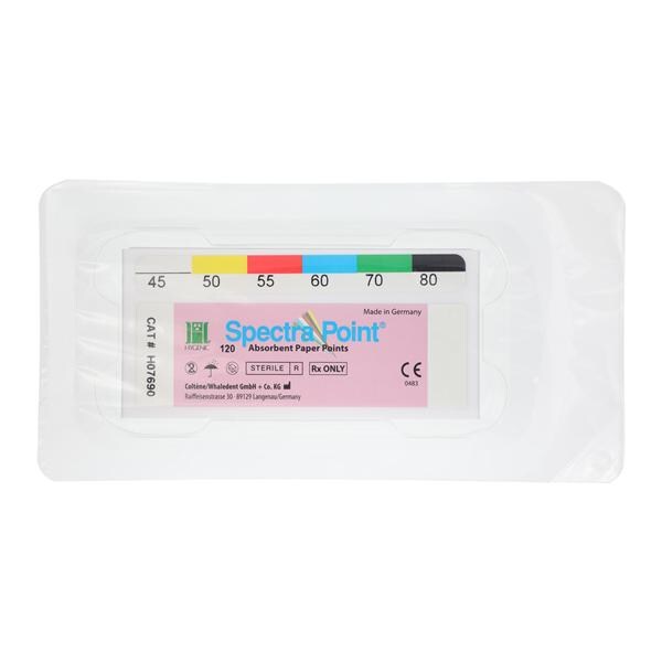 Hygenic SpectraPoint Absorbent Points 120/Bx