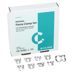 HySolate Fiesta Rubber Dam Clamp Wingless Kit