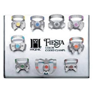 Hygenic Fiesta Rubber Dam Clamp Wingless Size W14A Color Coded Ea