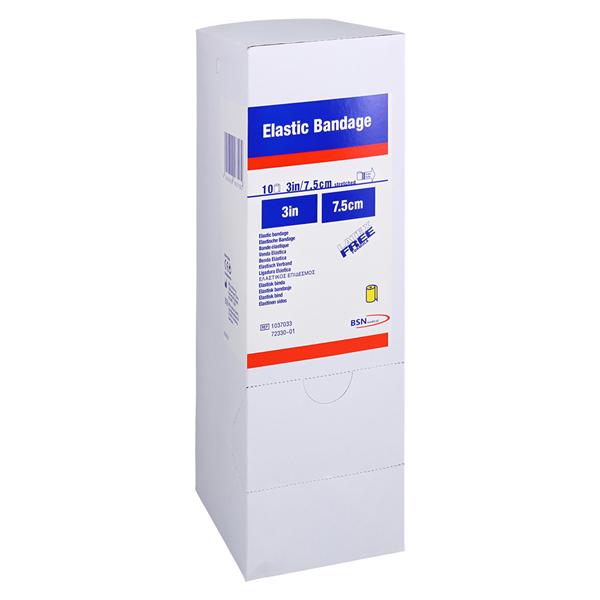 Stretch Bandage Elastic 3"x5yd Beige 10/Bx, 5 BX/CA