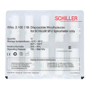 Spirovit Mouthpiece For Spirometer 10/Box