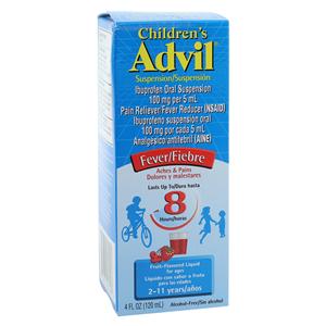 Advil Children NSAID Suspension 100mg/5mL Fruit 4oz/Bottle, 36 EA...