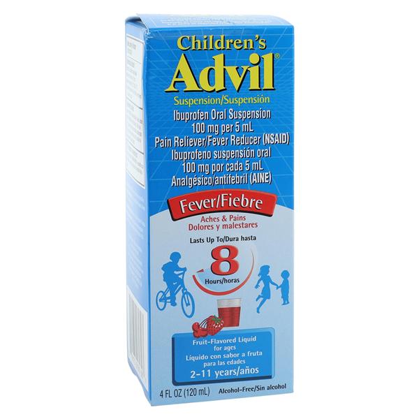Advil Children NSAID Suspension 100mg/5mL Fruit 4oz/Bottle, 36 EA...