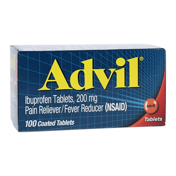 Advil NSAID Tablets 200mg 100/Bottle, 36 BT/CA