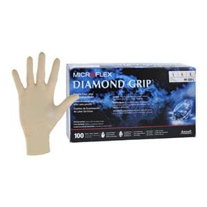 MICROFLEX Diamond Grip Exam Gloves Large Standard Natural Non-Sterile
