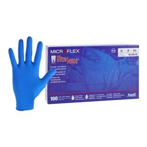 MICROFLEX UltraSense Nitrile Exam Gloves X-Small Standard Blue Non-Sterile, 10 BX/CA