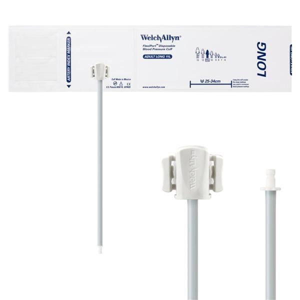 FlexiPort Blood Pressure Cuff Size 11 White/Navy Blue Not Made Wi...